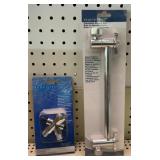 Adjustable shower arm & add a hand held shower