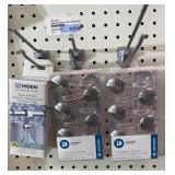 Shower curtain hooks