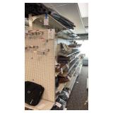 16ft Two Sided Shelving, Shelves, Peg Board &