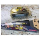 Stanley block plain & hand saw