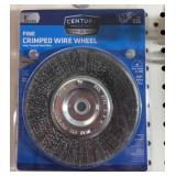 6ï¿½ Fine Crimped White Wheel