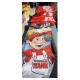 Welcome HARDWARE HANK banner w/ poles