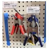 Metal spring clamps 7 pc. 1 c clamp