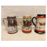 Budweiser Series Steins '88, '89, '90 - CS88,