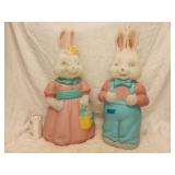 Empire Easter Bunny Blow Molds