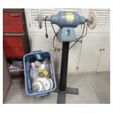 Baldor 332B Grinder Buffer & Supplies