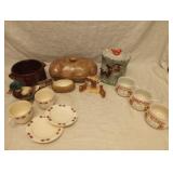 West Bend Crock, Misc Pottery Items