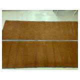 Pair Commercial Floor Rugs 9'8'x34'