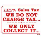 State/Local Sales tax applies to all sales