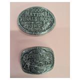 Hesston Nat'l Finals Rodeo Buckle '00-'01