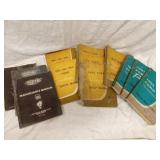 Vintage Ford & Mercury Manuals - Falcon, Farlane,