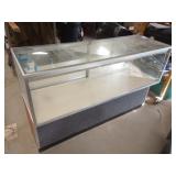 Lighted Glass Display Case w/drawers - 60' long-