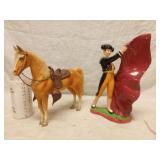 Breyer Palamino** & Matador - Broken leg on horse