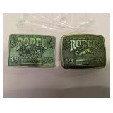 Hesston Nat'l Finals Rodeo Buckle '75-'76