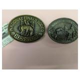 Hesston Nat'l Finals Rodeo Buckle '79-'80