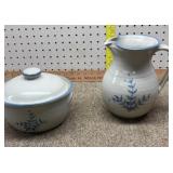 Redwing bean pot and picture