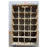 Northland beverages wooden bottle crate