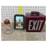 Nut grinder & Exit globe (Globe is Cracked)