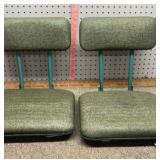 Pair of stadium seats