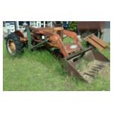 Allis Chalmers WD45 with loader OFF SITE