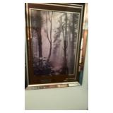 All hanging wall decor in room