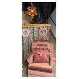 Swivel chair and decor