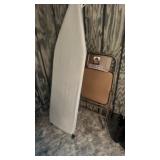 Folding chair and ironing board