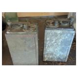 2- antique Ford Model T ignition coils, or buzz