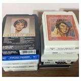 Lot of 10 vintage 8 Track tapes