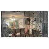 All the wall mirrors