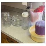 Pitchers storage containers mixing serving bowls