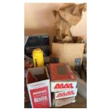 Lot of misc on shelf bring box
