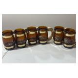 Cowboy western theme mugs