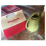 Playmate cooler & flower watering pot