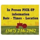 Pick Up / Checkout information