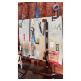 Contents of pegboard