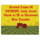 Accepted Forms of Payment
