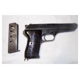CZ 52 Pistol, 7.62 x 25, 1 magazine, 6 dimple, SN