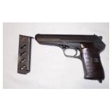 CZ 52 Pistol, 7.62 x 25 1 magazine, SN: 08194