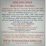 Marjorie Poppe Real Estate Auction.