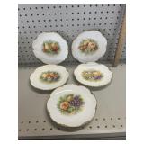 (5) VTG Schumann Arzberg Bavaria Fruit Plates