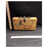 VTG Wooden Purse Box