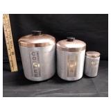 VTG Maid Of Honor Canisters