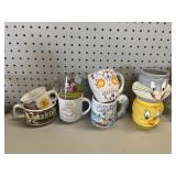 (8) Cartoon & Comic Mugs & Cups