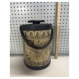 VTG World Map Ice Bucket