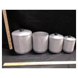 (4) Aluminum Canisters
