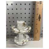 VTG Victorian Style Porcelain Candle Holder