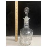 VTG Crystal Decanter Bottle
