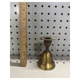 VTG Jasco Brass Bell Candle Holder
