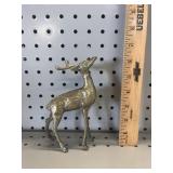 VTG Solid Brass Deer Figurine
